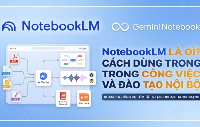 NotebookLM là gì? Cách dùng NotebookLM cho công việc và đào tạo nội bộ